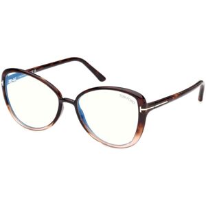 Tom Ford FT5907-B 056 ONE SIZE (55) Havana Férfi Dioptriás szemüvegek