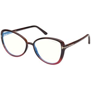 Tom Ford FT5907-B 055 ONE SIZE (55) Havana Férfi Dioptriás szemüvegek