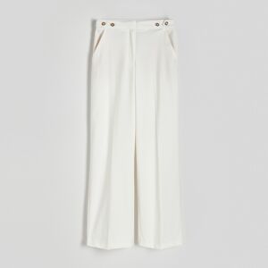 Reserved - Ladies` trousers - Fehér