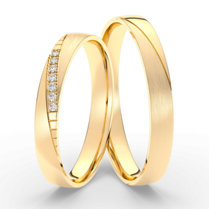SOFIA arany női gyűrű  karikagyűrű ML65-26/N2-3WYG