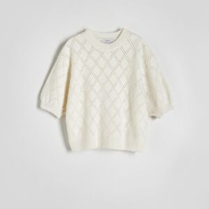 Reserved - Ladies` sweater - Krém